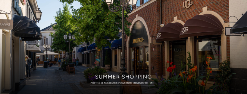 Capture summer shopping