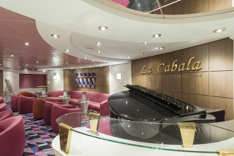 MSC Opera, La Cabala Piano bar